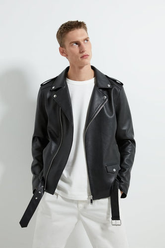 Leather Biker Jacket