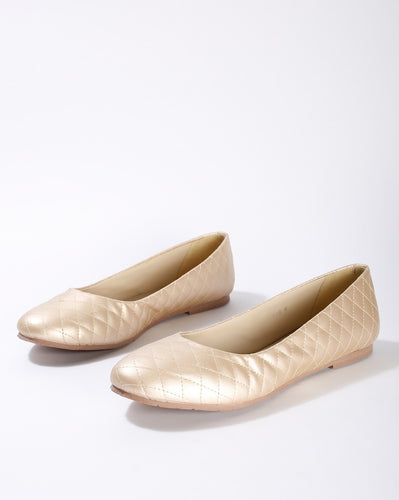 Low-Top Quilted Ballerinas