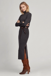 Jersey Turtleneck Dress