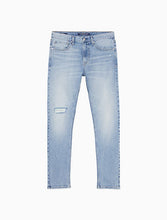 Load image into Gallery viewer, Skinny Blue Distressed Jeans