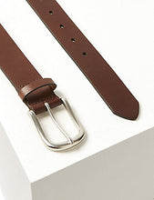 Load image into Gallery viewer, Leather Buckle Casual Belt