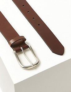 Leather Buckle Casual Belt