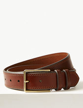 Load image into Gallery viewer, Leather Stitch Detail Casual Belt