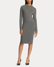 Load image into Gallery viewer, Cotton-Blend Sweater Dress