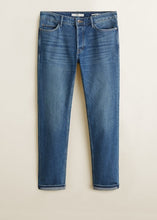 Load image into Gallery viewer, Slim Fit Medium Wash Tim Jeans