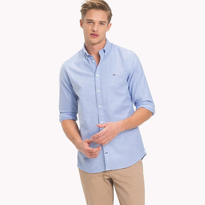 Cotton Oxford Stretch Shirt