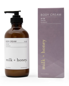 Milk + Honey Body Cream No.08 (Lavender & Eucalyptus)