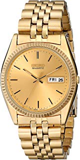 Seiko Men's SGF206 Gold-Tone