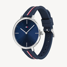 Load image into Gallery viewer, Sport Watch with Navy Silicone Strap