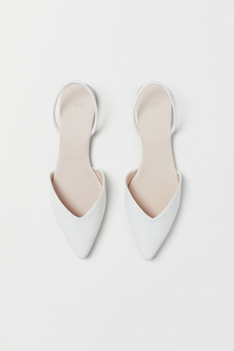 Pointed Ballet Slingbacks