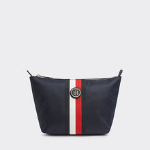 Load image into Gallery viewer, Signature Stripe Makeup Bag