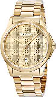 فستان Gucci Swiss Quartz & Alloy Gold